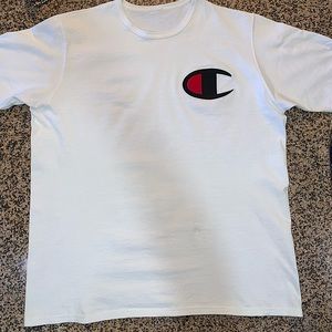 Mens champion big Logo T-shirt
